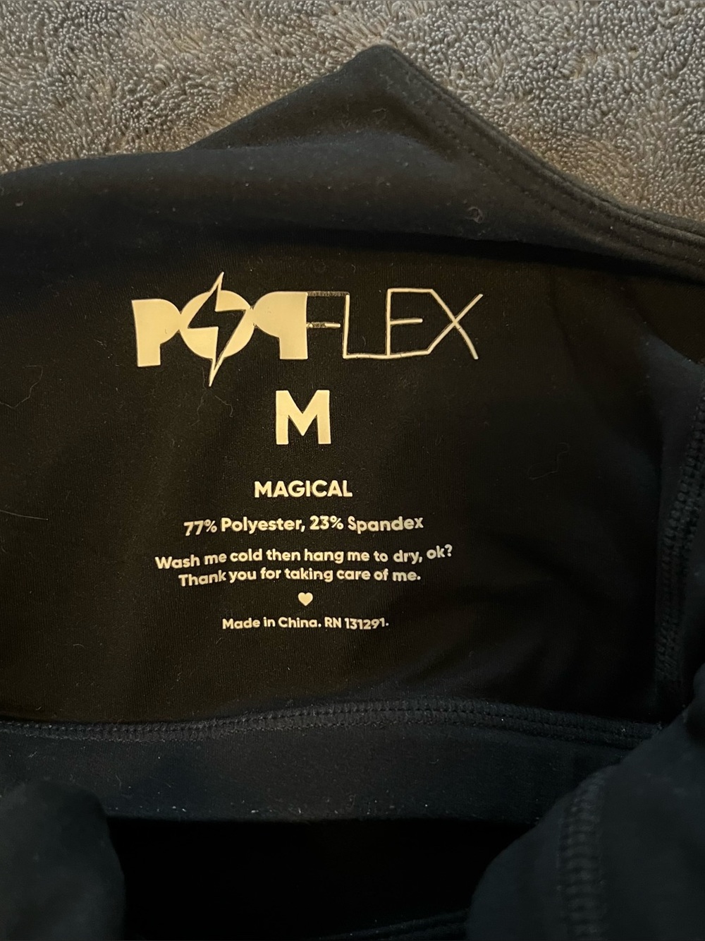 POPFLEX Twirl Dress in Black - Picture 10 of 14